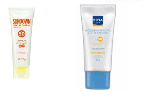 Dois protetores solares eficientes e acessíveis prometem disputar a preferência das meninas de pele oleosa no verão 2010. Qual o seu preferido?